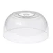 TableCraft Products PCD1 Clear Cake Dome, 12" dia. x 5-3/4"H, Styrene, Dishwasher Safe 1 image
