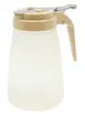 TableCraft PP10A Syrup Pourer – 10oz Clear Jar, Metal Top, BPA‑Free Polypropylene, Dishwasher‑Safe 1 image