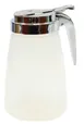 TableCraft PP10CP Syrup Pourer – 10oz Transparent BPA‑Free, Chrome‑Plated ABS Top, Dishwasher Safe 1 image