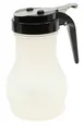 TableCraft PP410BK Syrup Pourer – 10oz Teardrop, Chrome‑Plated Top, BPA‑Free, Dishwasher Safe 1 image