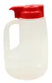 TableCraft PP48R Syrup Pourer - 48 oz., 5-1/4" x 4-1/2" x 8", BPA-Free Dishwasher-Safe Polypropylene 1 image