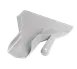 TableCraft Products PR8 French Fry Scoop, 8-1/8" x 2" Right‑Hand Plastic, NSF, Dishwasher Safe 1 image