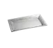 TableCraft R2212 Remington 18/8 SS Tray, Rectangular 22" x 12" 1-1/2" Rice Pattern, Dishwasher Safe 1 image