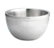 TableCraft RB11 - 5-Qt Double-Wall Stainless Steel Serving Bowl, 11" Dia., Rice Pattern 1 image