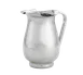 TableCraft RP68 Remington 2-Qt Stainless Steel Water Pitcher 64-95 oz with Ice Guard, Footed Base 1 image