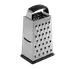 TableCraft SG203BH Box Grater – 6" 4-Sided Stainless Steel, Anti‑Slip, Dishwasher Safe 1 image
