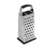 TableCraft Products SG205BH Cash & Carry Box Grater, 9" 4-Sided Anti-Slip Stainless Steel 1 image