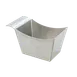 TableCraft Products SSB - Side Basket, 5-3/8" x 3-3/8" x 3-1/8", 18/8 Stainless Steel Satin Finish 1 image
