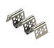 TableCraft Products TRSP23 Taco Taxi, 5‑5/8" x 2‑1/4" x 1‑1/2", Stainless Steel, Holds 2‑3 - 1/Each 1 image