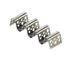 TableCraft TRSP34 Taco Server, 7-5/8" x 2-1/4" x 1-1/2", Stainless Steel, Holds 3-4 Tacos 1 image