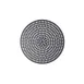 American Metalcraft EZ18908SP - 8" Round Pizza Pan, Perforated 18‑Gauge Aluminum, 1 mm, 3/8" Holes 1 image