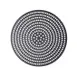 American Metalcraft EZ18913SP 13" Perforated Pizza Pan, 18‑Gauge, 3/8" Holes, Dough Cutter, Anodized 1 image