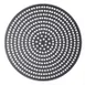 American Metalcraft EZ18918SP - 18" Perforated Aluminum Pizza Pan, 18 Gauge, Tray, Anodized Finish 1 image