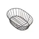 American Metalcraft STO9 Nestable Oval Wire Basket, 9" L x 6" W x 2.5" H, Metal, Clean Lines 1 image