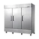 Excellence DSS-66C 81" 3-Solid Door Reach-In Refrigerator, 65.5 cu. ft., Bottom Mounted 1 image