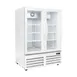 Excellence GDF-15 36" 2 Glass Door Merchandiser Freezer in White, 14 cu. ft. 1 image