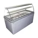 Excellence HBG-10HC 59" Gelato Dipping Cabinet w/ Curved Sneeze Guard 1 image