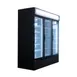 Excellence TKO-62 - 78" 3‑Section Refrigerator, 61.8 cu ft, Black, Swing Doors, R290, 1/2 HP 115V 1 image