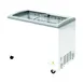 Excellence VBN-4 39" Curved Lid Narrow Ice Cream Display Freezer, 5.8 cu. ft. 1 image