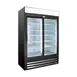 Excellence VR-45SLD 51" Two Sliding Glass Door Merchandiser Refrigerator in Black, 45 cu. ft. 1 image