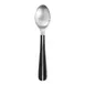 Steelite 6023SX007 European Teaspoon 5-1/4" 18/10 Stainless Steel, Contour Noir Satin - Dozen 1 image