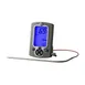 Taylor Precision 1471N Digital Thermometer/Timer, 32-392°F, 99 Min, Probe, 4 ft Cord, Blue LCD 1 image