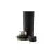 Taylor Precision 5283979 Salt & Pepper Shaker – 18 oz, Black Stainless Steel, Single Shaker 1 image