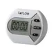 Taylor Precision 5806 Kitchen Timer, 0.7" LCD, Counts Up/Down, Clip or Magnet, AAA Battery Included 1 image