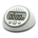 Taylor Precision 5873 Kitchen Timer, White, 23h 59m 59s Range, Up/Down, 2 AAA Batteries Included 1 image