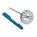 Taylor Precision 5984J Pocket Thermometer - 0°-220°F, 1" Dial, 5-6" Steel Stem, NSF, Clip-On Case 1 image