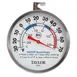 Taylor Precision 5994 Refrig Thermometer, 3" Dial, -30°F to 70°F, Steel, NSF, Backing, Safe Zone 1 image