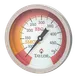 Taylor Precision 814GW Smoker Grill Thermometer, 100°-475°F, 2-3/4" Dial, 1-7/8" Steel Stem, Glow Ink 1 image