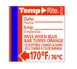 Taylor Precision 8752 Thermometer - TempRite Stick-On Adhesive Labels, 170°F (76°C) ±2°F, 24/Pack 1 image