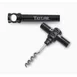 Taylor Precision W4030FS Pocket Corkscrew – Black Metal Handle, Twist‑Pull, 5‑Turn, Safety Case 1 image