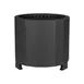Flash Furniture BLN-HY-B-2201FP-02PC-19-5-BK-GG 19-1/2" Pit, Natural Wood, Smokeless, Steel, Black 1 image