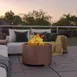 Flash Furniture BLN-HY-B-2201FP-03PC-BRZ-GG Fire Pit, 27" Diameter, Smokeless, Double-Wall Steel, Bronze 2 image