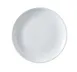 Yanco AC-8-C China Plate, 8" Round Porcelain Coupe Rim White, Rolled Edge, Dishwasher Safe - Dozen 1 image