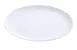 Yanco AC-8-CP Oval Porcelain Platter, 8" x 5-3/4", White, Rolled Edge Coupe Rim - Dozen 1 image