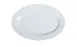 Yanco AC-81 China Platter – 18" L x 13" W Oval Porcelain, White, Rolled Edge, Dishwasher Safe 1 image