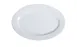 Yanco AC-92 Oval Platter, 22" x 15" White Porcelain, Rolled Edge, Dishwasher, Oven & Microwave Safe 1 image