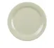 Yanco AD-110 - 10" Beige Melamine Round Dinner Plate, Dishwasher Safe, NSF - Dozen 1 image