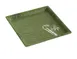 Yanco BA-112 - Bamboo Style Square Plate, 12" x 12", Dishwasher-Safe Melamine, Dozen 1 image