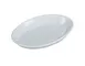 Yanco BK-002 - Oval Porcelain Baking Dish, 8 oz, 7" x 4" White, DW/Ov/MW Safe - Dozen 1 image
