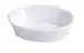 Yanco BK-005 Oval Porcelain Baking Dish, 7 oz, 5-1/2" L x 3-7/8" W x 1-1/2" H, Bone White - Dozen 1 image