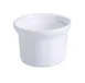 Yanco BK-104 - 8 Oz White Porcelain Bowl, 4" Dia x 2-7/8" H, No Handles, Dishwasher Safe - Dozen 1 image