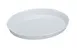 Yanco BK-110 -Oval Baking Plate, 13" L x 9" W x 2" H, White Porcelain, Oven/Microwave Safe - Dozen 1 image