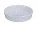 Yanco BK-607 - 18 Oz White Porcelain Fluted Ramekin, 7-1/2" Diameter, Dishwasher Safe - Dozen 1 image