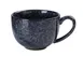 Yanco BL-001 - Blue Star 8 Oz Cup, 3-1/2" Dia x 2-1/2" H, Handle, Oven & Microwave Safe - Dozen 1 image