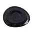 Yanco BL-002 - Blue Porcelain Oval Saucer 6" W x 4-3/4" D x 3/4" H, Dishwasher Oven Safe - Dozen 1 image