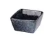 Yanco BL-4031 - Blue Star Sauce Dish, 3-1/2" L x 3" W x 1-3/4" H, 3-1/2 oz Porcelain, Safe - Dozen 1 image